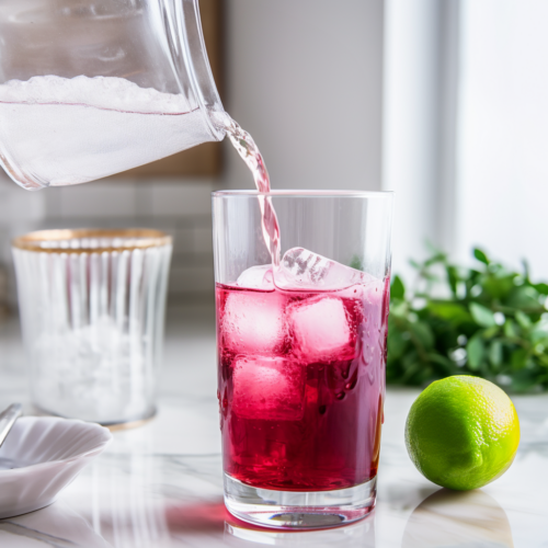 Pomegranate Tequila Spritz - Top up