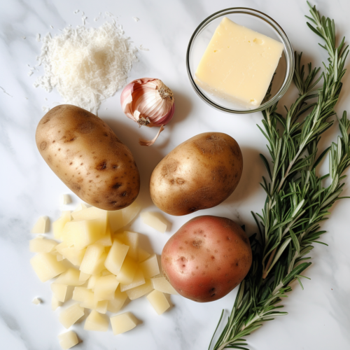 Garlic Rosemary Potatoes - Ingredients