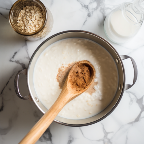 Brown Sugar Cinnamon Oatmeal - Add Cinnamon