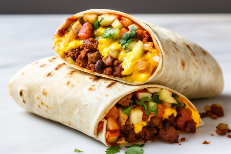 Chorizo Breakfast Burrito