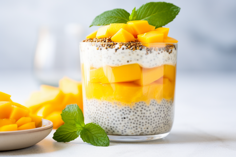 Mango Chia Seed Pudding