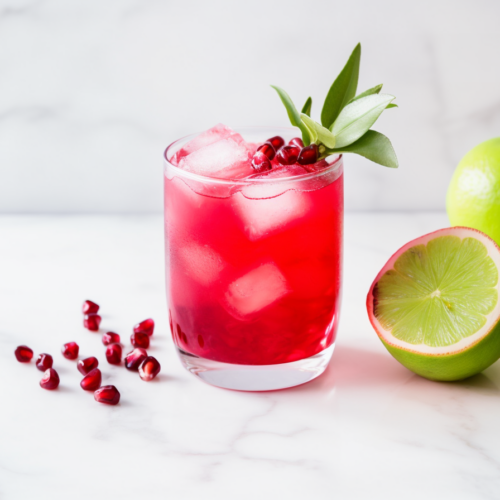 Pomegranate Tequila Spritz