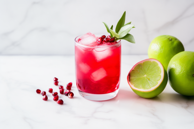 Pomegranate Tequila Spritz