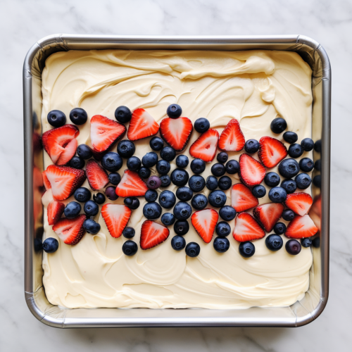 Sheet Pan Pancakes - Mixed Batter