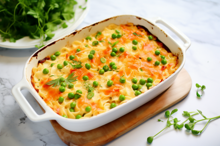 Salmon Noodle Casserole