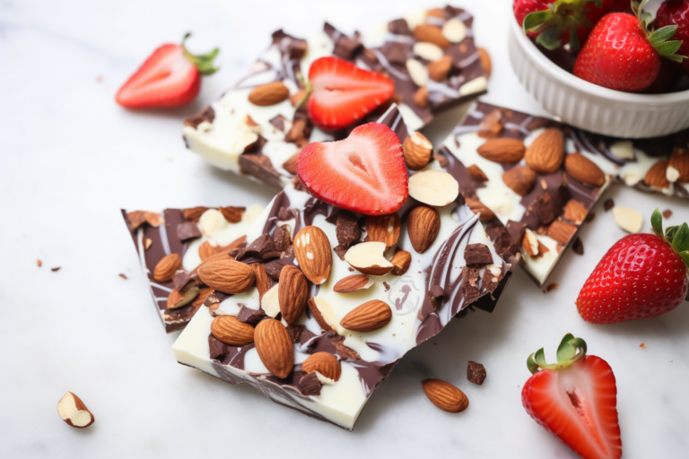 Keto Frozen Yogurt Bark