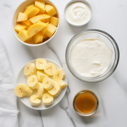 Mango Smoothie Bowl - Ingredients