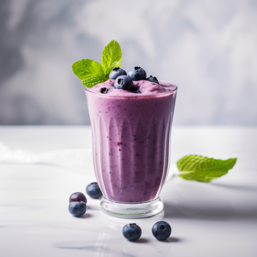 Blueberry Kefir Smoothie - Final