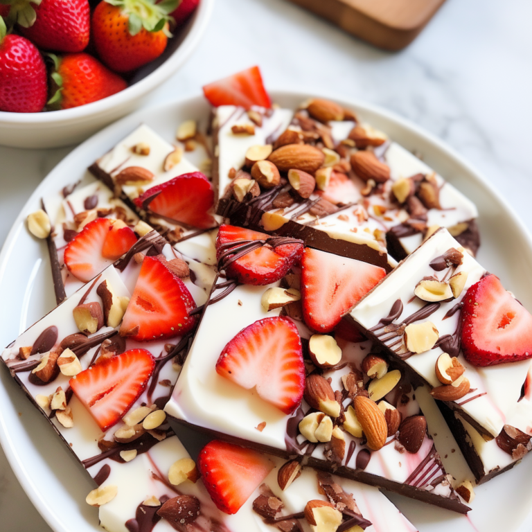 Keto Frozen Yogurt Bark - Indulge