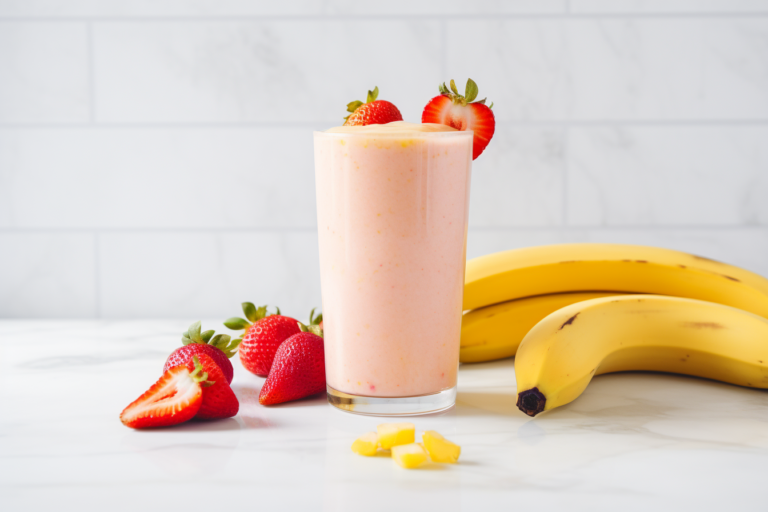 Strawberry Mango Banana Smoothie