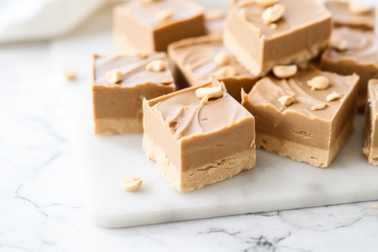 Peanut Butter Fudge with Condensed Milk